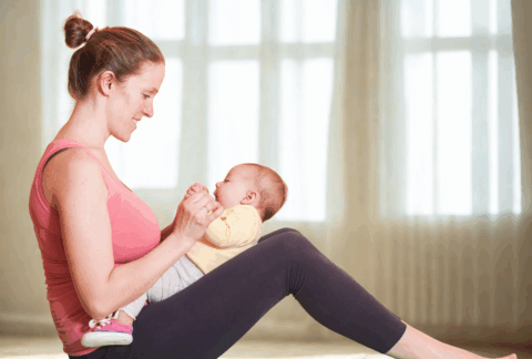 Baby-yoga, ontspannen en plezier voor 2!